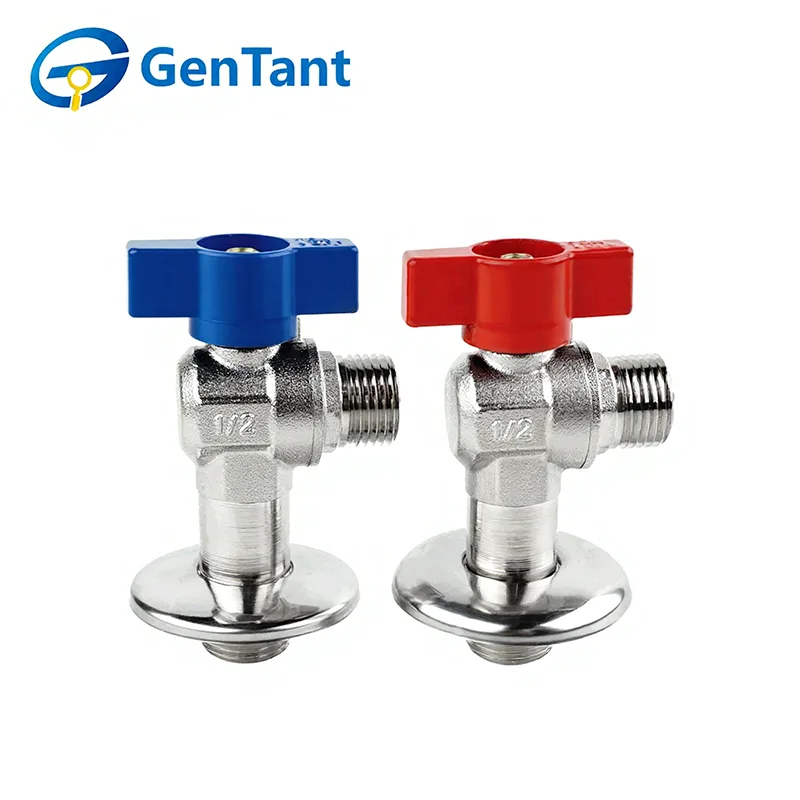 확장형 가스 앵글 볼 밸브